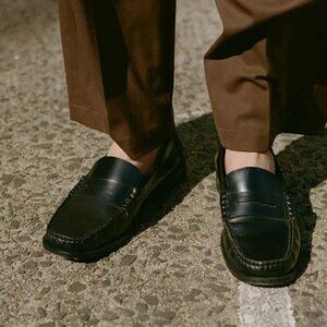 Maryam Nassir Zadeh Loafers Size 44 Alan Black Unisex Men 10 Women 12 CBK 90s